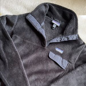 Patagonia Black Retool Fleece Pullover